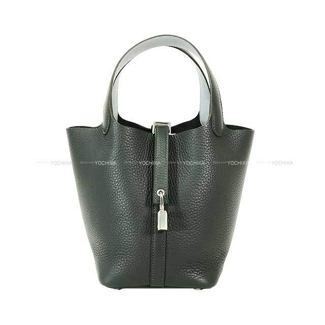 HERMES エルメス ハンドバッグ ピコタンロック 18 PM エクラ