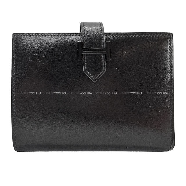 HERMES エルメス 折りたたみ財布 ベアン コンパクト 財布 エルメス 二つ折り財布 財布 レディース ベアン コンパクト B