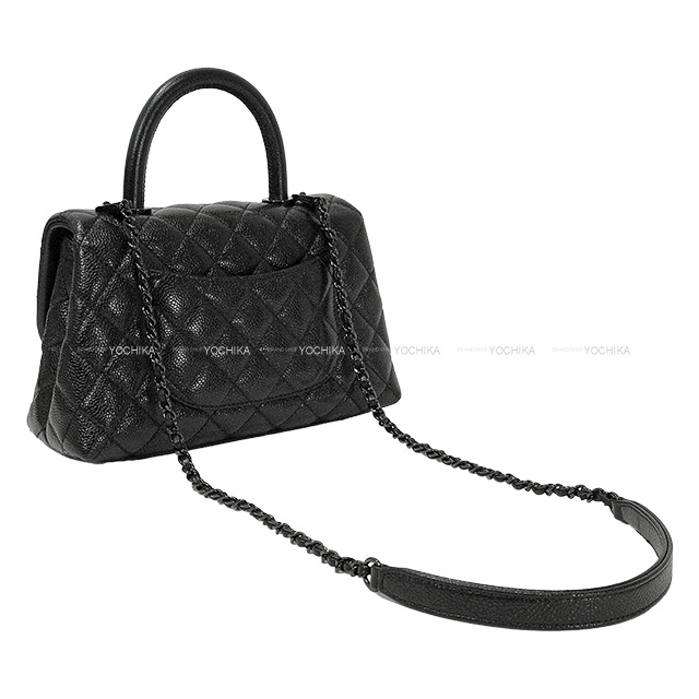 CHANEL シャネル ハンドバッグ トップハンドル XS フラップバッグ ココ