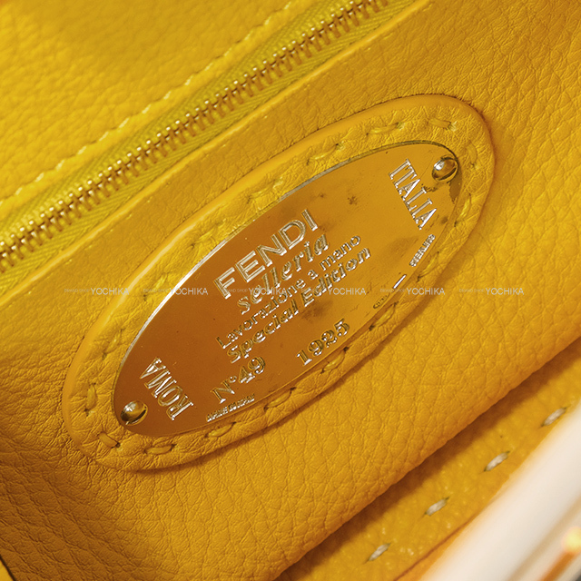 FENDI セレリアピーカブー　イエロー Limited Edition FENDI フェンディセレリア ピーカブ― アイコニックエッシェン