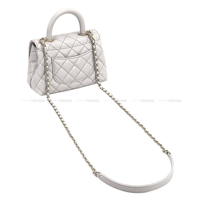 CHANEL シャネル ショルダーバッグ マトラッセ ココハンドル トップ