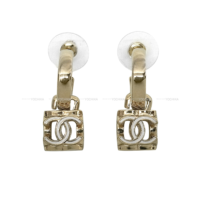 CHANEL ココマーク フープ スイング ピアス ゴールド CHANEL/シャネル】ココマーク フープピアス ゴールド系｜ヴァル