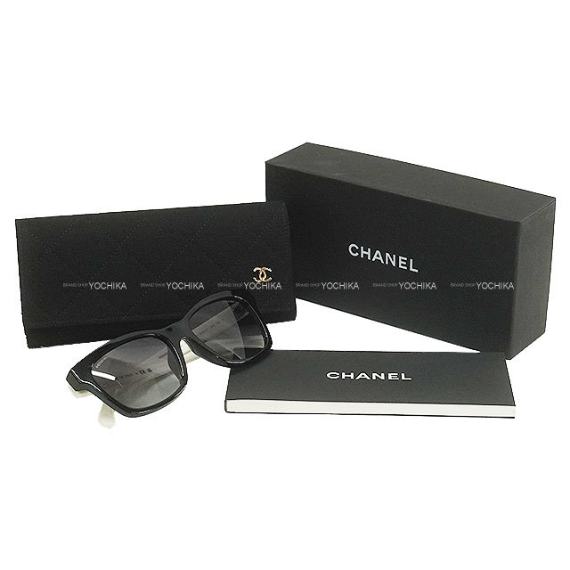 CHANEL シャネル サングラス スクエアシェイプ マトラッセ ココ