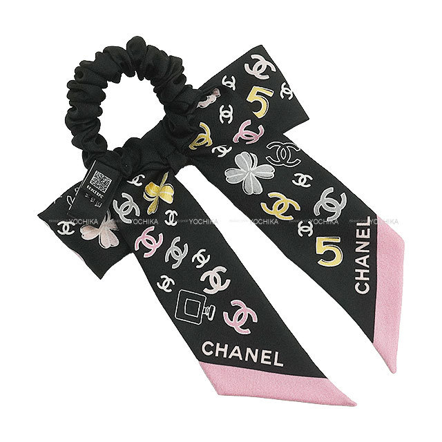 CHANEL★シャネル★グログランリボンデザインベルト2way★レア CHANEL 1992年頃製 シルクサテンCCターンロックビジューチェーン