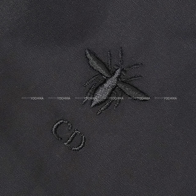 Dior ディオール キャミソール ブラウス ロゴ刺繍 黒 (ブラック