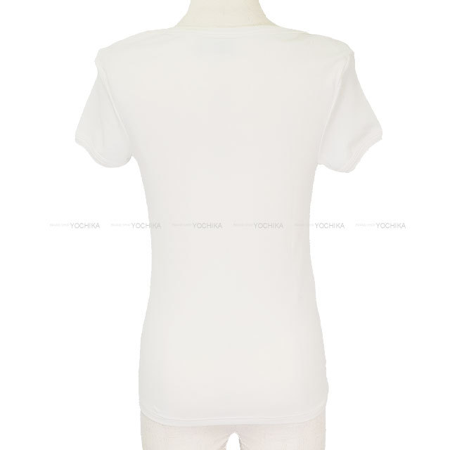 【Petit Bateau コラボアイテム】Miu Miu ジャージー Tシャツ White/white Petit Bateau X Miu Miu Stretch Jersey Regular T