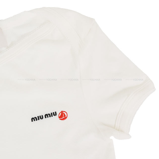 Miu Miu ミュウミュウ 半袖Tシャツ Petit Bateau プチバトー