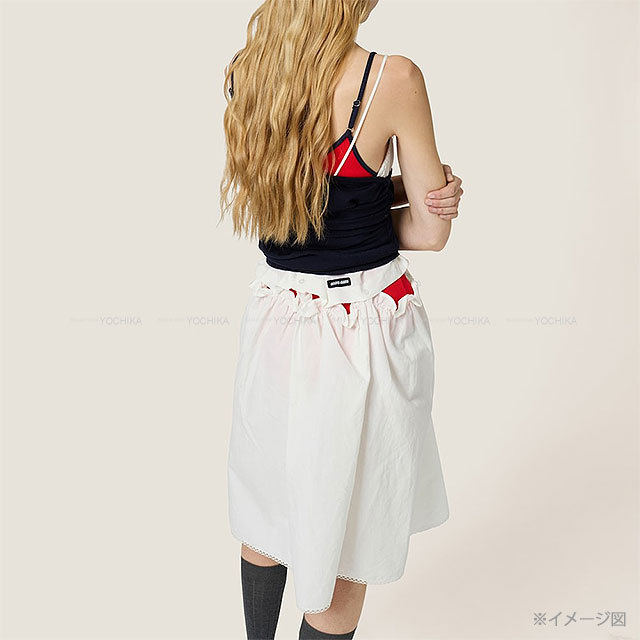 関税負担なし☆MIU MIU ポプリン ワンピースドレス 送料無料》 Miu Miu Poplin dress (MiuMiu/ワンピース