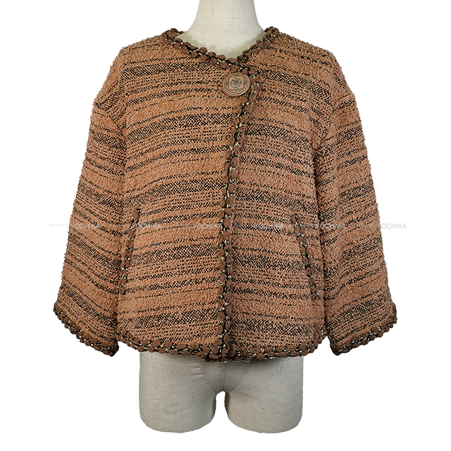 渋谷並木橋店】2018年 クルーズ CHANEL シャネル ノーカラージャケット