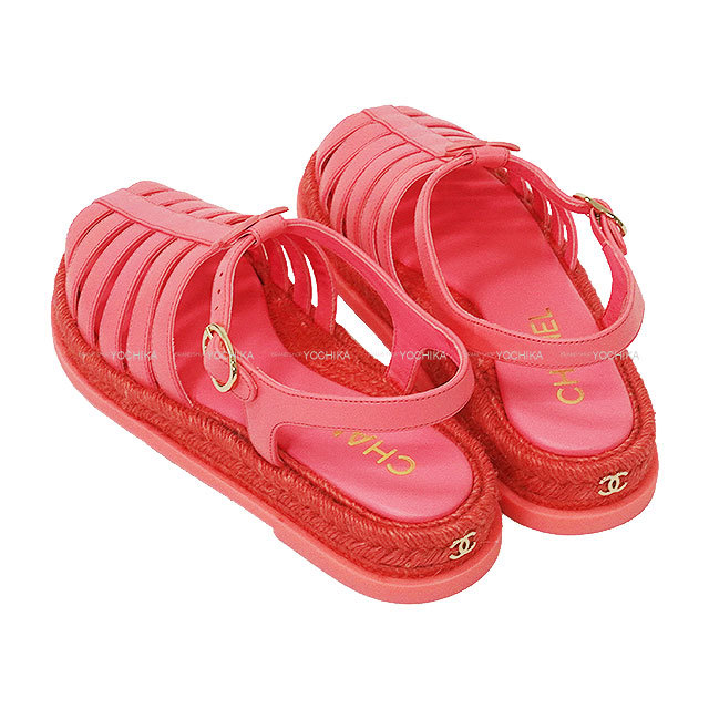 2024年クルーズ CHANEL シャネル サンダル グラディエーター