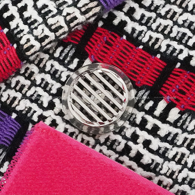 2017春夏 CHANEL シャネル ノーカラージャケット ボーダーココ