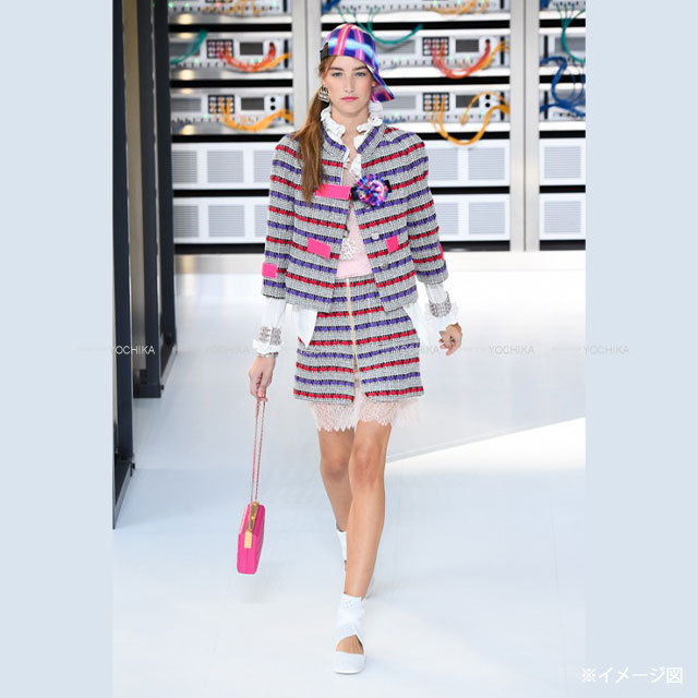 2017年春夏 CHANEL シャネル スカート スカート ラメ