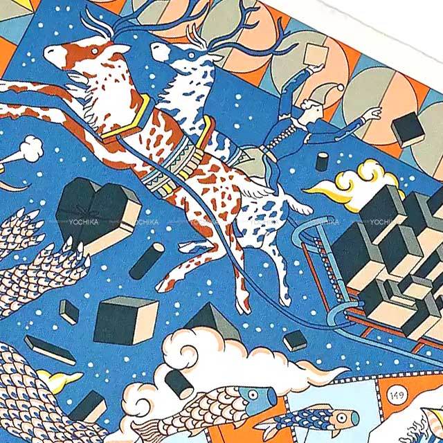 2021年秋冬 HERMES エルメス スカーフ カレ70 エルメスの叙事詩