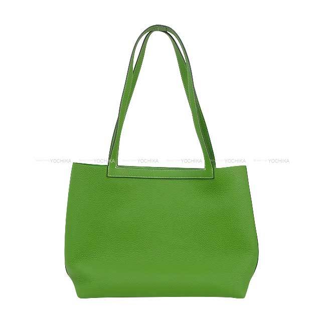 HERMES エルメス トートバッグ カバセリエ31 ヴェールユッカ トリヨン