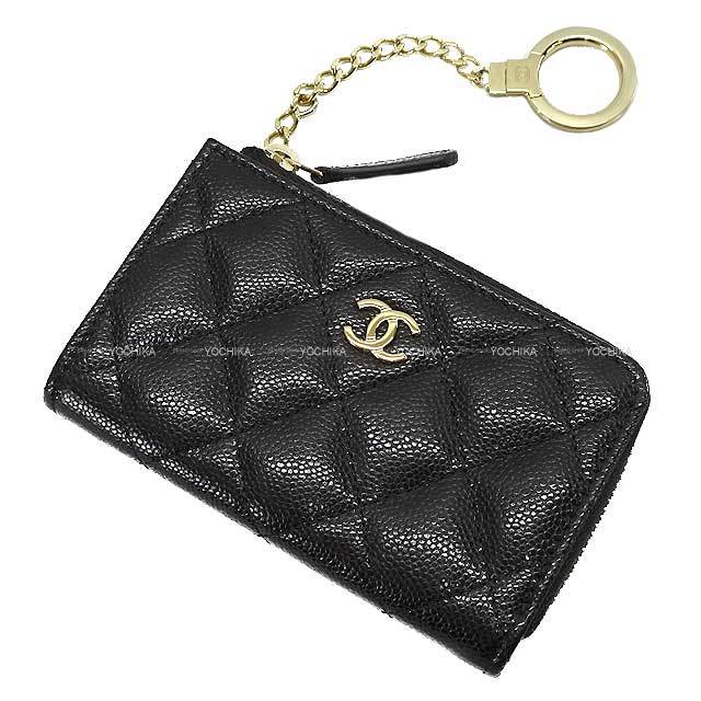 新品CHANELシャネル　キーリング付コインカードケース　ココマーク　マトラッセ CHANEL シャネル コインケース キーリング付き マトラッセ ココ