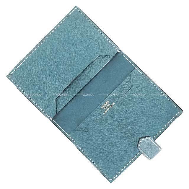【極美品】HERMES エルメス ガムケース ブルージーン　印鑑ケース 極美品】HERMES エルメス ガムケース ブルージーン印鑑ケース