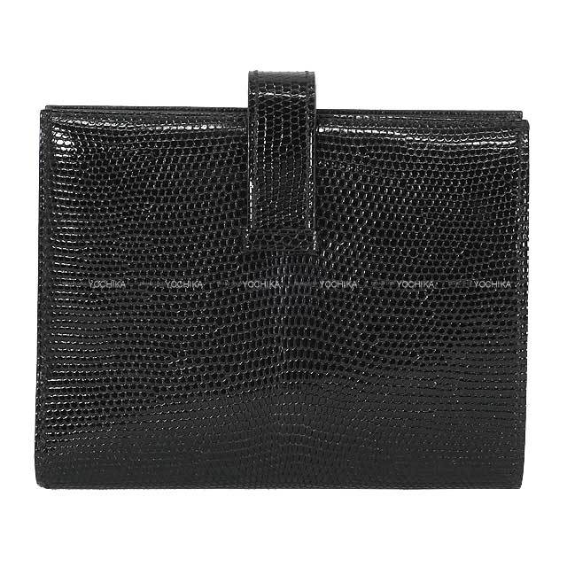 エルメス べアン 財布 HERMES エルメス 二つ折り財布 ベアンコンパクト 黒 (ブラック