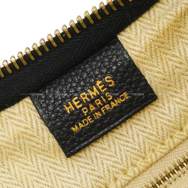 きみ様　箱・ショッパー付　HERMES エルメス　トリ・マイヨン　カシミア手袋 渋谷並木橋店】HERMES エルメス ショルダーバッグ ガオ 黒