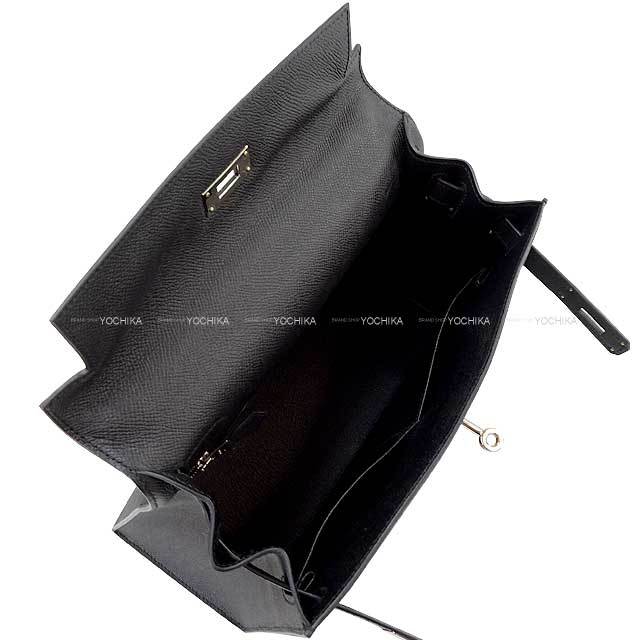 エルメス HERMES ケリー28 外縫い □D刻 ブラック GD金具 ボックスカーフ レディース ショルダーバッグ エルメス ケリー28/外縫い ブラック ボックスカーフ ゴールド金具