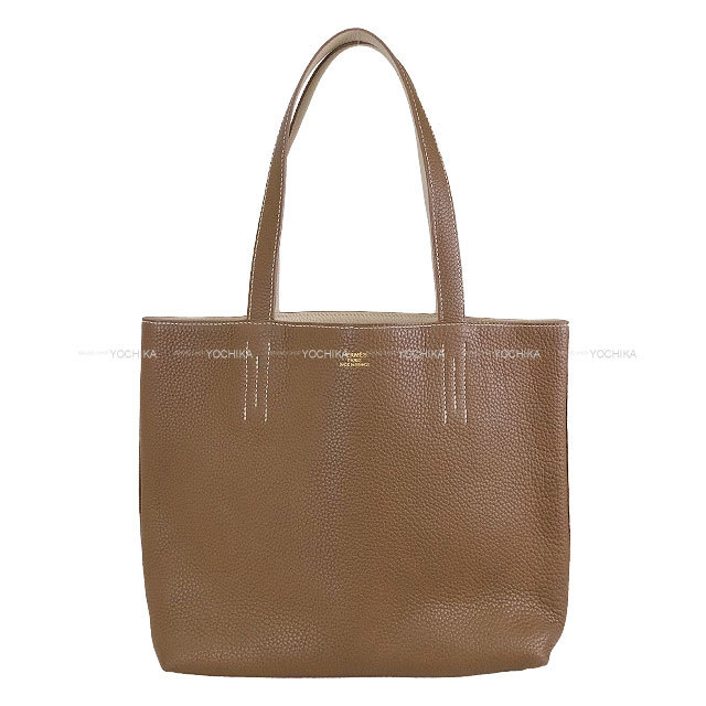 HERMES エルメス トートバッグ ドゥブルセンス 28 エトープ