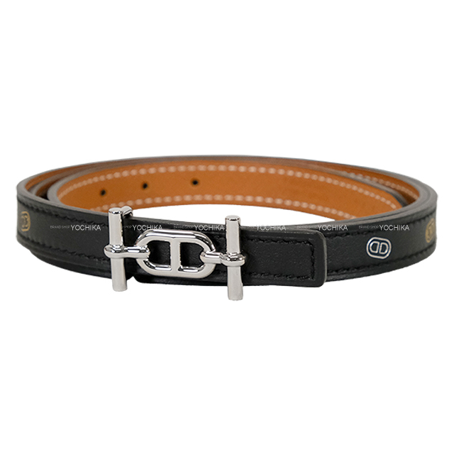 HERMES ブラック ベルト 75 HERMES ブラック ベルト 75