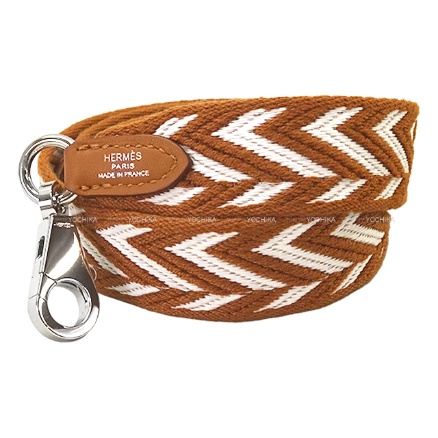 HERMES エルメス ハンドバッグ バンドリエール 25mm 105cm サングル