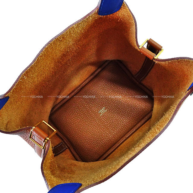 HERMES エルメス ハンドバッグ ピコタンロック 18 PM エクラ ゴールド