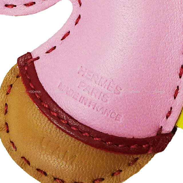 HERMES エルメス バッグチャーム ジージー カマイユ モーヴ