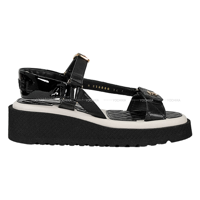 CHANEL スポーツ サンダル CHANEL シャネル サンダル スポーツ ロゴ ココマーク マトラッセ