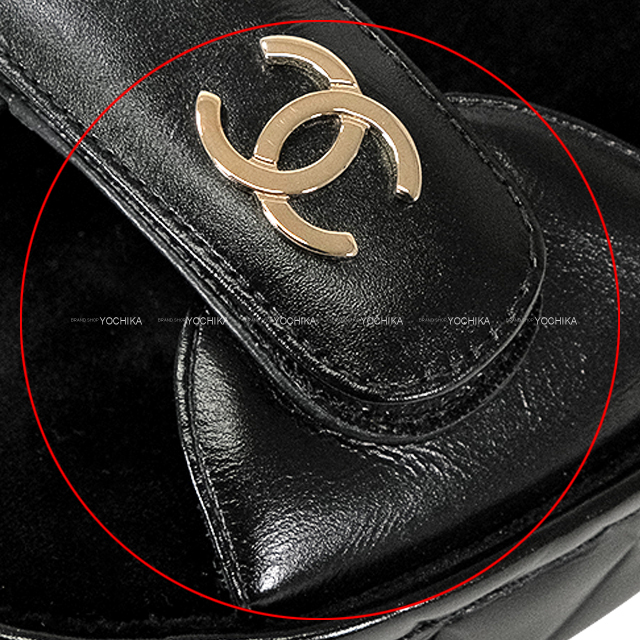 CHANEL シャネル ココマーク スエード ストラップ サンダル CHANEL シャネル ココマーク スエード ストラップ サンダル