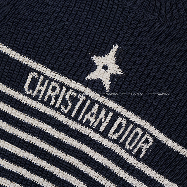 Christian Dior グリーン半袖ニット　ディオリヴィエラコレクション Christian Dior グリーン半袖ニット ディオリヴィエラコレクション