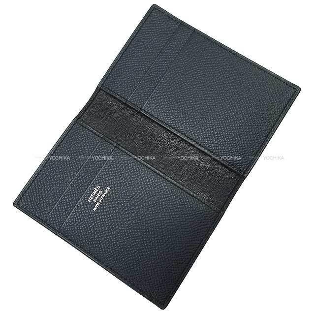 HERMES エルメス カードケース MC2 ユークリッド ブルーインディゴ