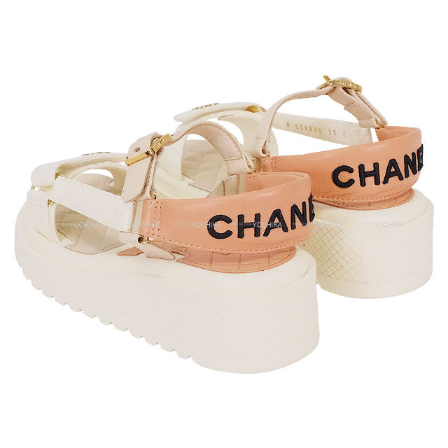 本日のみシャネルスポーツサンダル CHANEL】シャネル スポーツサンダル - メルカリ