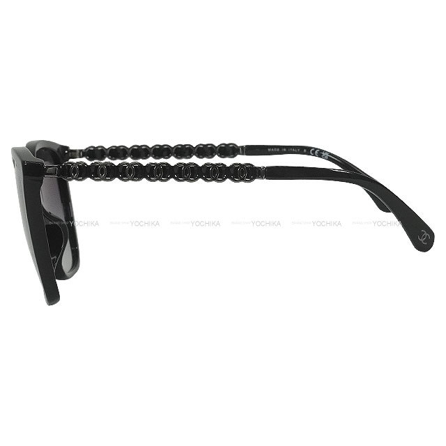 CHANEL ブラック スクエア サングラス　ヴィンテージ　シャネル CHANEL シャネル サングラス スクエア シェイプ ココマーク
