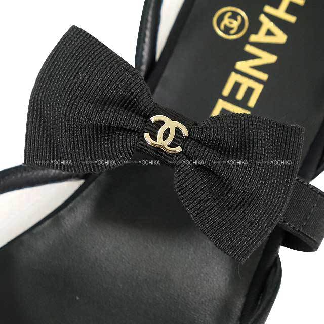 りょう CHANEL ホワイト リボン付きバレエシューズ(ラバー) りょう 様専用CHANEL ホワイト リボン付きバレエシューズ(ラバー
