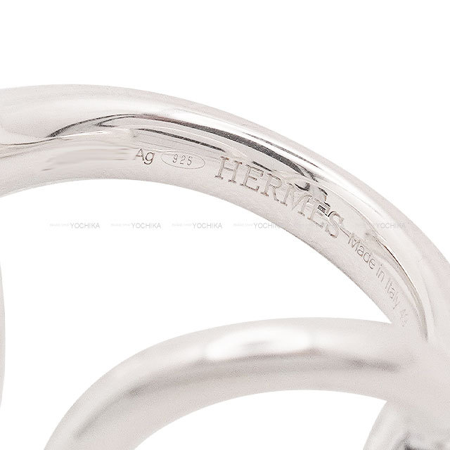 美品 HERMES エルメス ノジカ ナウシカ リング シルバー925 9号 HERMES エルメス ナウシカリング シルバー925 SV925 ヴィンテージ
