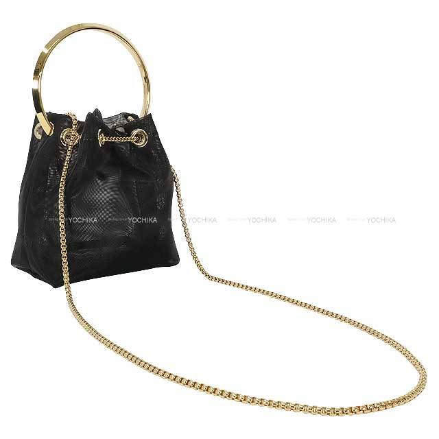2025年 JIMMY CHOO ジミーチュウ ショルダーバッグ 巾着 バケツ