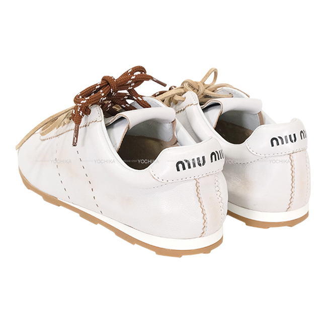 Miu Miu ミュウミュウ スニーカー プリューム ブリーチド