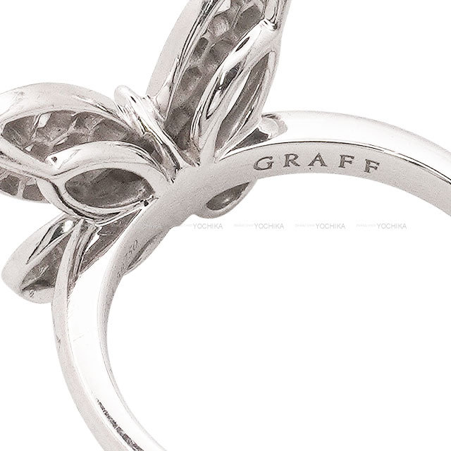 K18WG Hモチーフダイヤリング 13.5号　ブラック K18WG ブラックダイヤモンド リングの買取実績 | 買取専門店さすがや