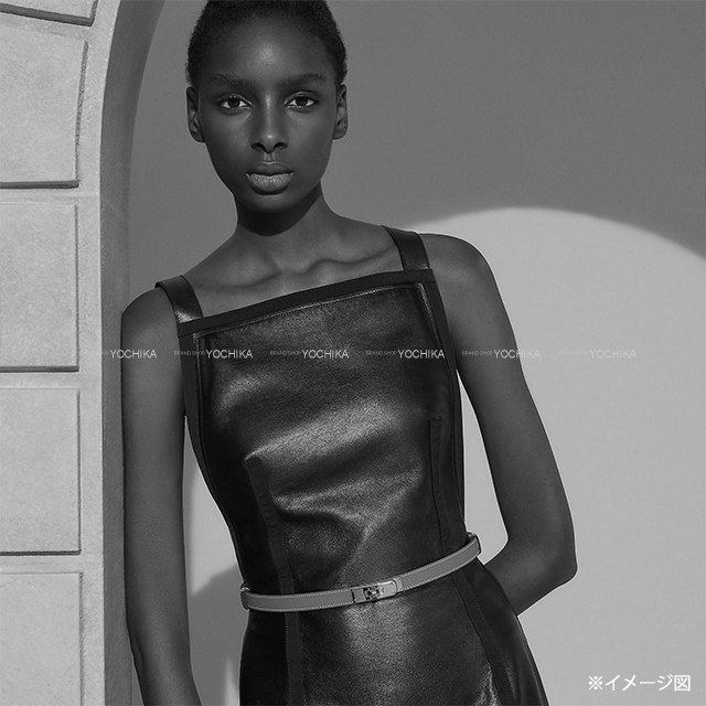 エルメス　HERMES ベルト ケリー 18 エプソン 新品未使用　ノワール HERMES エルメス ベルト ケリー18 ブラック ゴールド金具 ヴォー