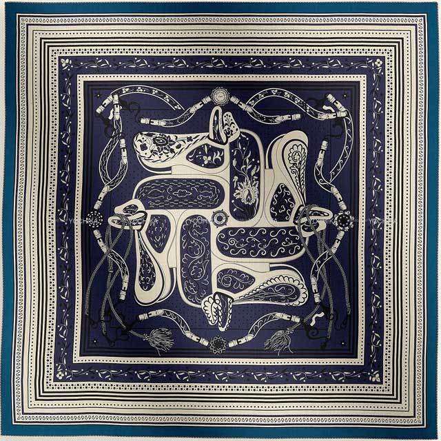 新品未使用　希少　エルメス　カシシル　140 アマゾンの祭典 HERMES 【新品同様】エルメス カレジェアン140 アマゾンの祭典