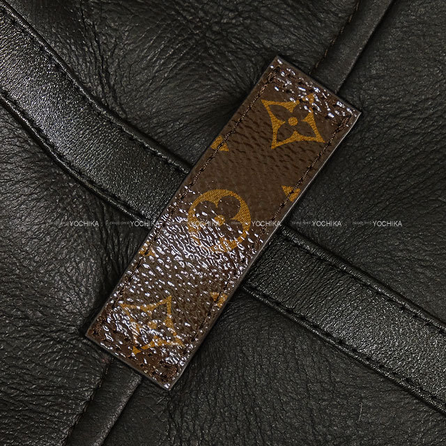 美品LOUIS VUITTON レザー ベルト ブラウンモノグラム　リバーシブル ルイヴィトンサンチュール LVイニシャル リバーシブル サイズ