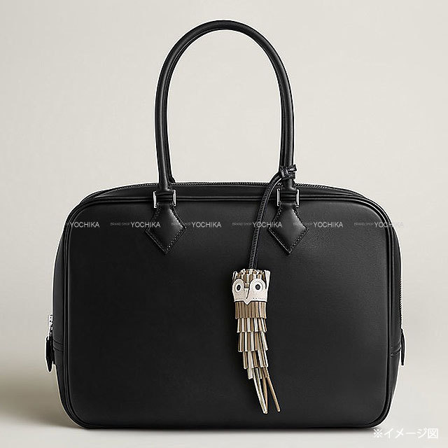 新作 エルメス チャーム　シュエット　ふくろう　海外直営店購入 HERMES エルメス バッグチャーム シュエット フクロウ ベージュ