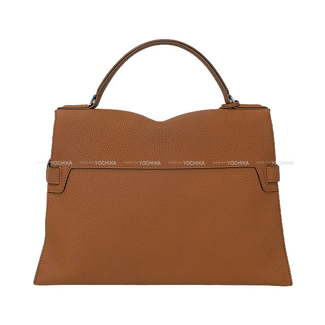 Delvaux デルヴォー ハンドバッグ タンペート L タン ダービーグレイン