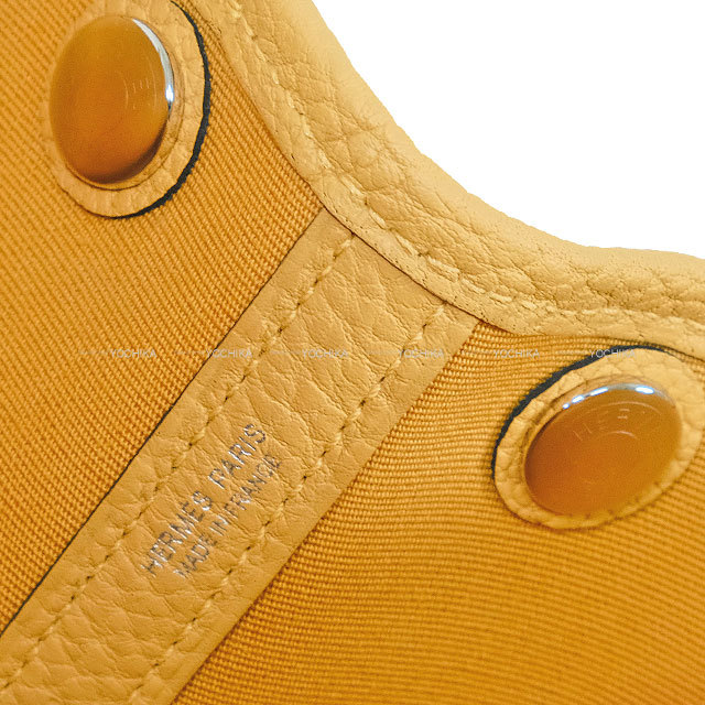 HERMES エルメス トートバッグ ガーデンパーティ 30 TPM パイユ トワル
