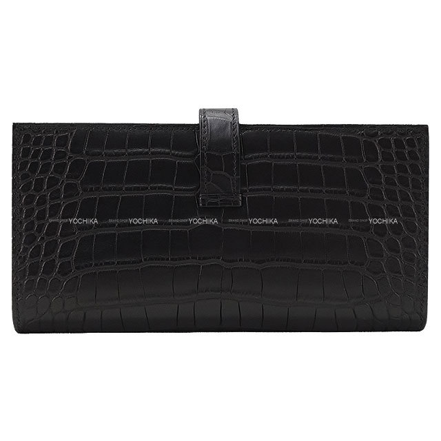 HERMES エルメス 長財布 ベアンスフレ 黒 (ブラック