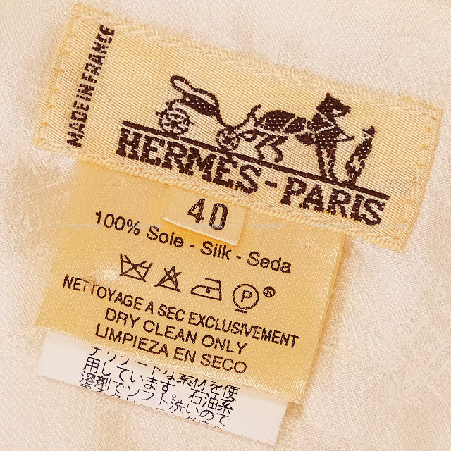 c*a様 シルク100%【HERMES】エルメス ベスト　50 c*a様 シルク100%【HERMES】エルメス ベスト 50 c*a様 シルク100%【