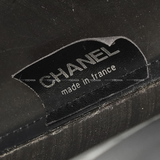 渋谷並木橋店】CHANEL シャネル トートバッグ ウィンドウズライン 黒