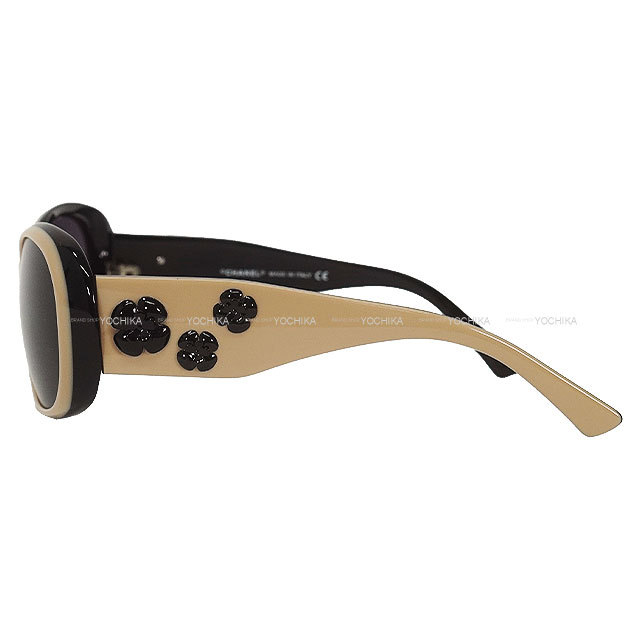 CHANEL シャネル サングラス カメリア ココマーク 黒 (ブラック