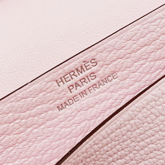 HERMES エルメス 二つ折り財布 ベアン ミニ コインケース付き 名刺